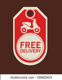 delivery service design, vector illustration eps10 graphic 