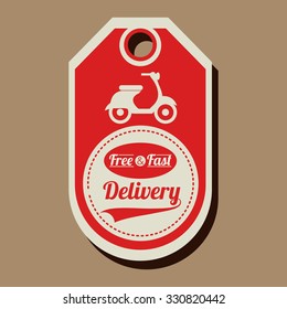delivery service design, vector illustration eps10 graphic 