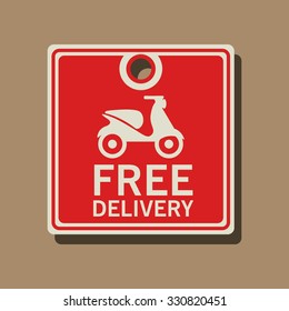 delivery service design, vector illustration eps10 graphic 