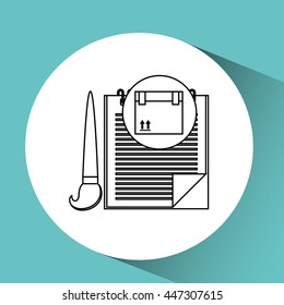 delivery service design, vector illustration eps10 graphic 