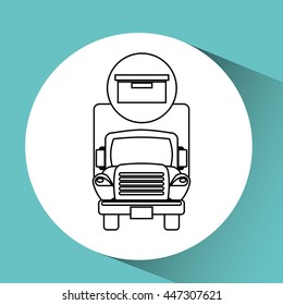 delivery service design, vector illustration eps10 graphic 