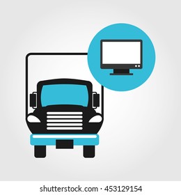delivery service design, vector illustration eps10 graphic 