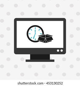 delivery service design, vector illustration eps10 graphic 