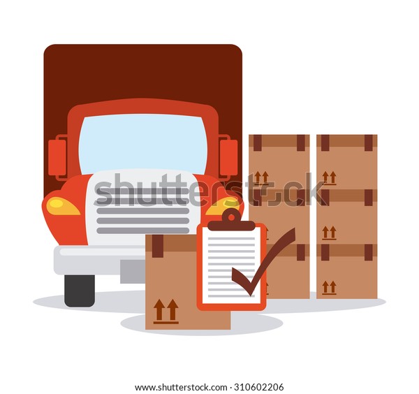 delivery service design, vector illustration eps10
graphic 