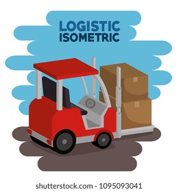 delivery service with forklift