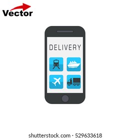 delivery service icon