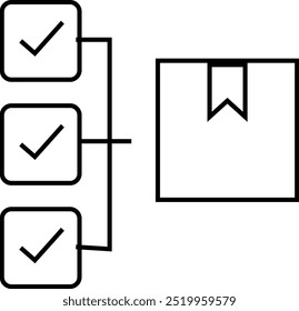 Delivery service icon . Containing order tracking, delivery home, warehouse, Shipping symbol. Solid icons vector, Package, Product Return, isolated on transparent background, for mobile app or ui.