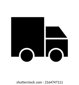 delivery service icon or logo isolated sign symbol vector illustration - high quality black style vector icons
