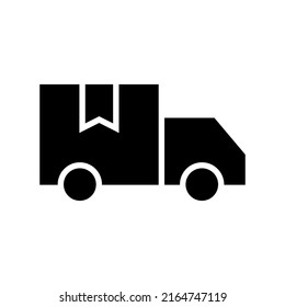 delivery service icon or logo isolated sign symbol vector illustration - high quality black style vector icons
