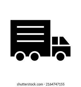 delivery service icon or logo isolated sign symbol vector illustration - high quality black style vector icons
