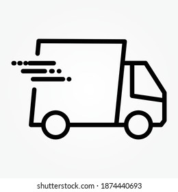 delivery service icon vector illustration 