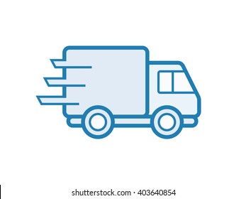 Delivery service icon. Vector illustration