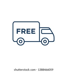 Delivery Service Icon Vector Template