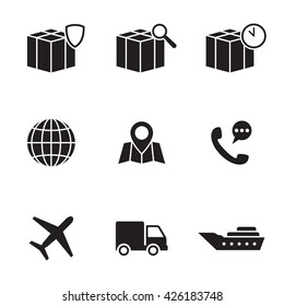 delivery service icons