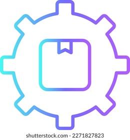 Delivery service delivery service icons with purple blue outline style. Shipping logistics symbol sign. Simple vector illustration. Related to package, fee, fast courier