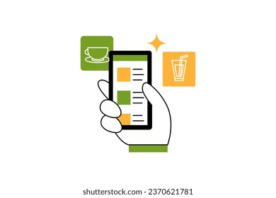 Delivery Service Illustration in flat style design for your business and many more