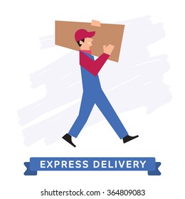 Delivery Service, Delivery into the hands. 