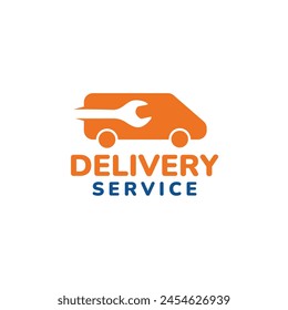Delivery Service Logo Design Modern