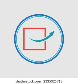 delivery service logo with gray background design template