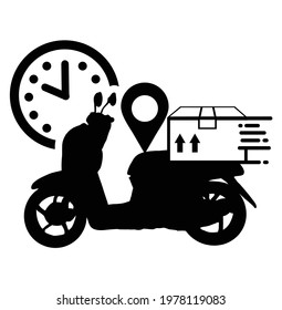 Delivery  Service Logo vector Pictogram