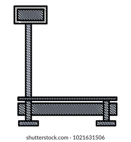 delivery service scale icon