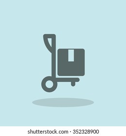 Delivery service sign