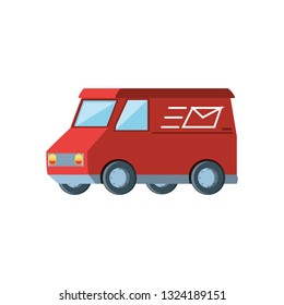 delivery service van icon