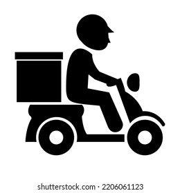 Delivery service vector graphic illustration