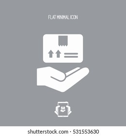 Delivery service - Vector web icon