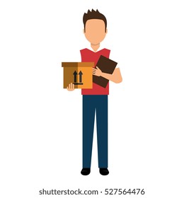delivery service worker avatar
