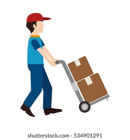 delivery service worker avatar