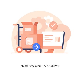 delivery service,boxes,and supplies,delivery on time