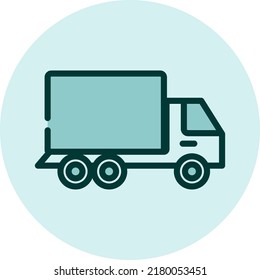 Servicios de entrega, ilustración, vector sobre fondo blanco.