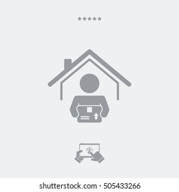 Delivery services - Minimal modern icon