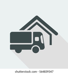 Delivery services - Vector web icon