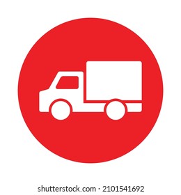 vector de transporte de envío de entrega