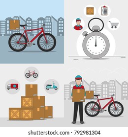 Delivery and shipping design