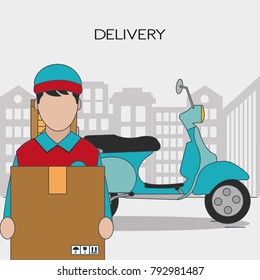 Delivery and shipping design