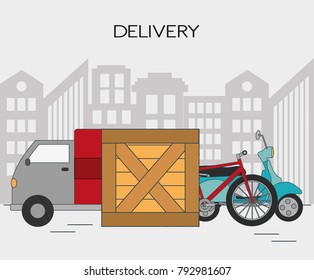 Delivery and shipping design