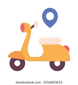 delivery, shipping, direction, destination, motorcycle, transportation