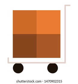 delivery shipping ecommerce icon or logo illustration. Perfect use for website, design, pattern, etc.