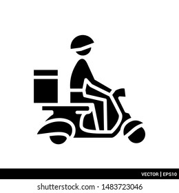 Delivery and shipping icon transportation vector illustration logo template. EPS 10