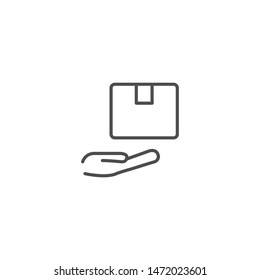 delivery shipping icon vector illustration
