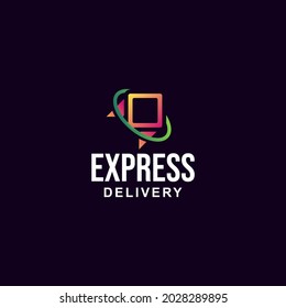 delivery and shipping Logo design. Vector illustration. for your business or company