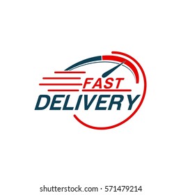delivery and shipping logo vector