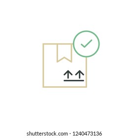 delivery and shipping vector icon