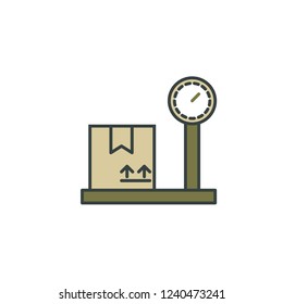 delivery and shipping vector icon
