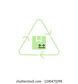 delivery and shipping vector icon