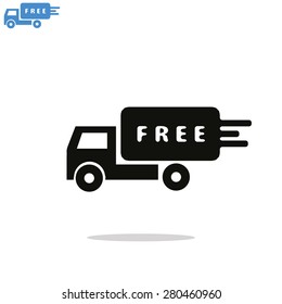 delivery sign icon