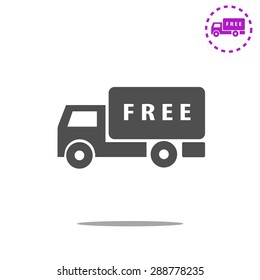 delivery sign icon